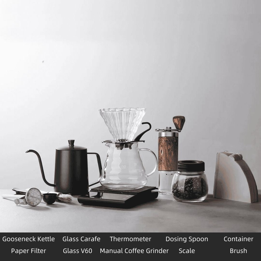 All-in-One Pour-Over Coffee Set (4-10pcs)