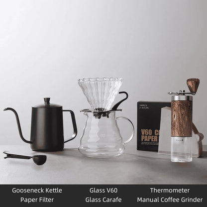 All-in-One Pour-Over Coffee Set (4-10pcs)