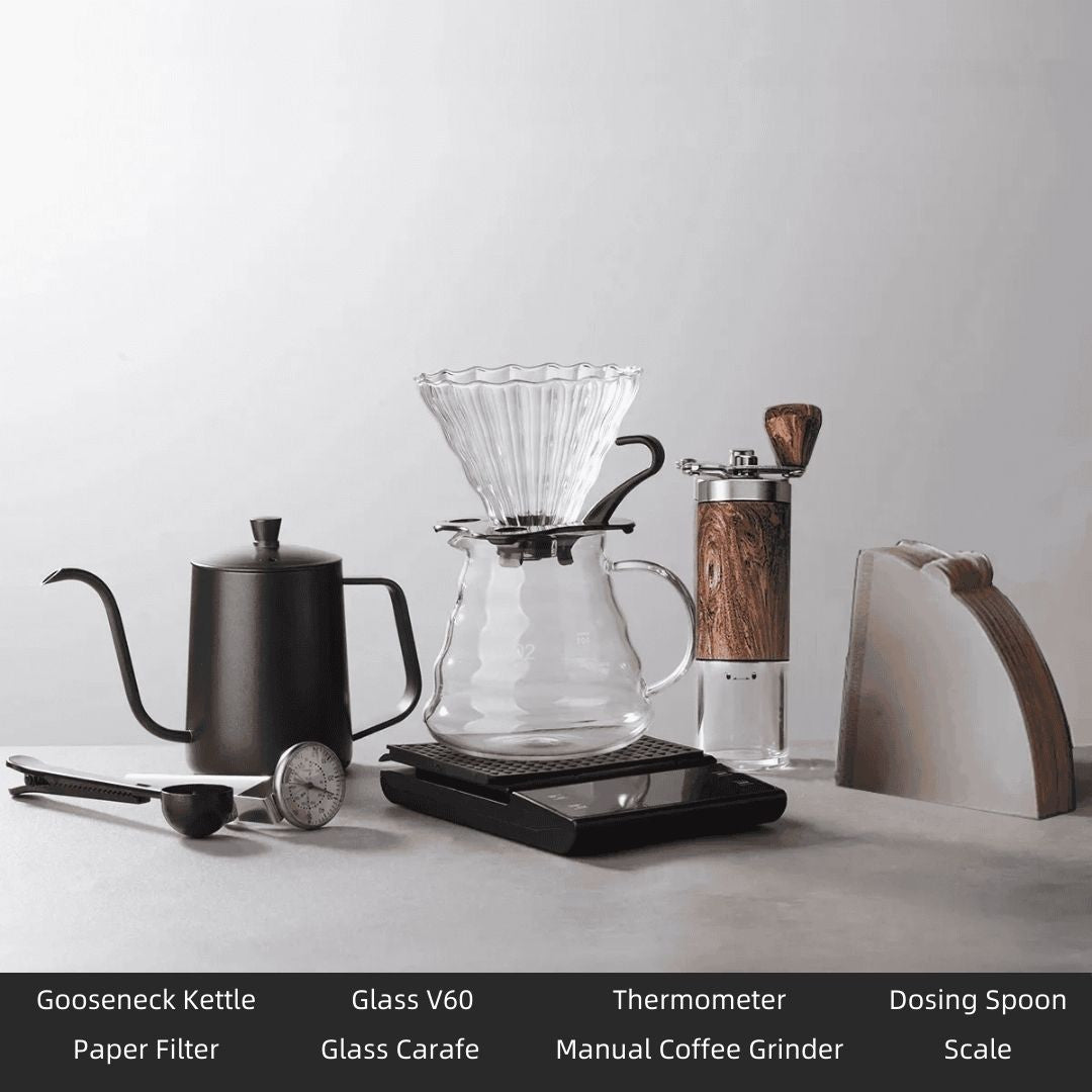 All-in-One Pour-Over Coffee Set (4-10pcs)