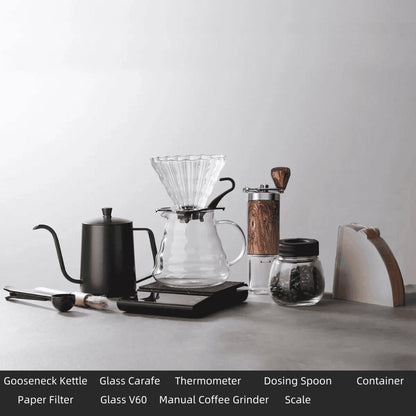 All-in-One Pour-Over Coffee Set (4-10pcs)