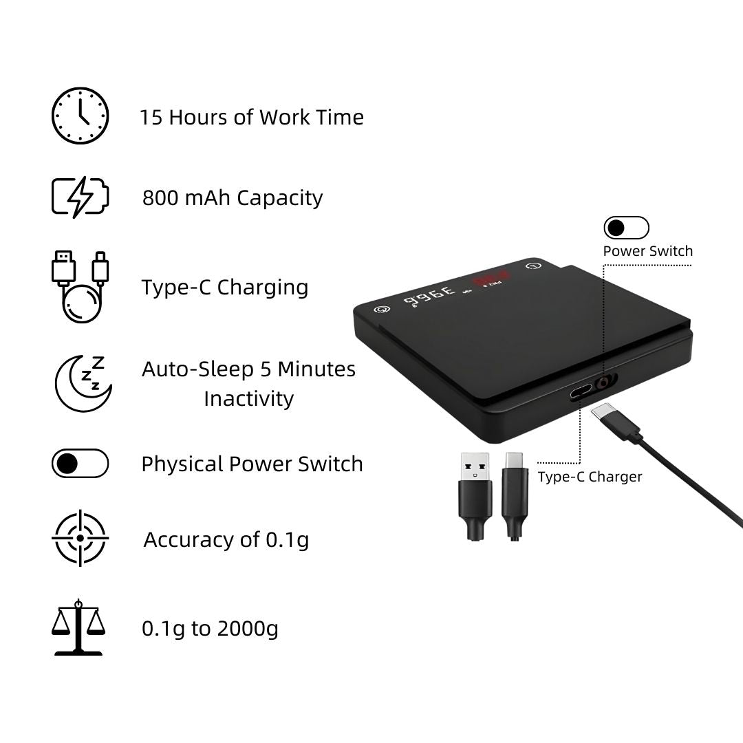 Compact Scale with Smart Timer